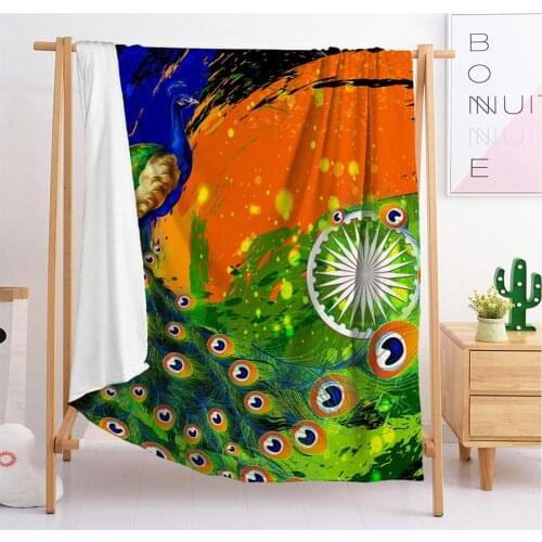 Moon orange soda pink luxury animal crossing fabric blanket for bed custom photo weighted tapestry throw h fuzzy blanket 2
