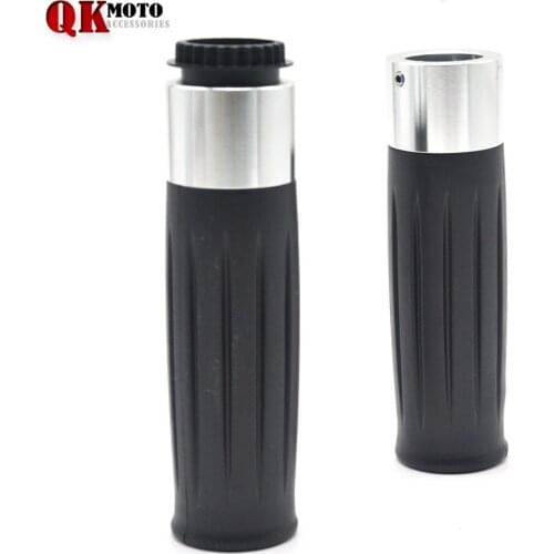 22mm 7/8" handlebar fit street/ sport bikes Rubber Moto Hand Grips Grips Handlebar For YAMAHA Dragstar V-Star DS400 DS650 SR400