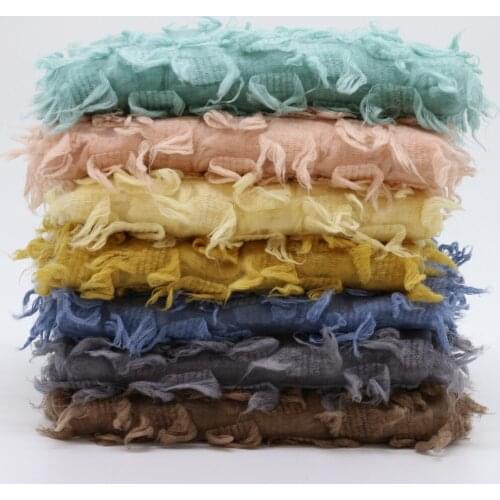 Baby Photography Props Hollow-out Filler Decorative Blanket Wrapping Soft Infant Newborn Photo Wraps Cloth Accessories 70*200cm