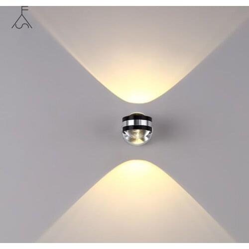 Up Down Wall Lamp Led Modern Indoor Hotel Decoration Light Living Room Bedroom Bedside TV Background Picture Lamp Wall Aisle Bra