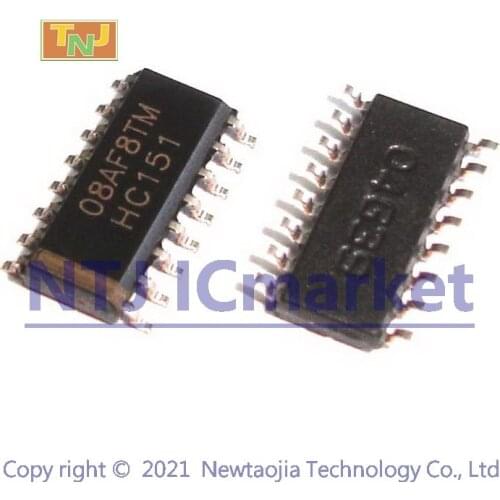 20 PCS SN74HC151DR SOP HC151 74HC151 SN74HC151D 8-Line To 1-Line Data Selectors/Multiplexers 16-SOIC Chip IC