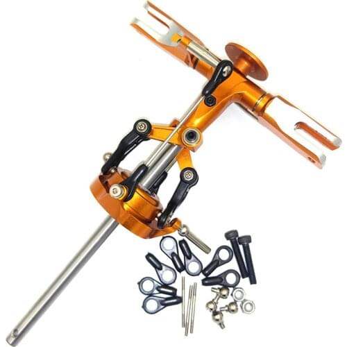 450 FBL Metal Main Rotor Head Set and Tube Turque Drive Tail Set for Trex Align 450 RC Helicopter