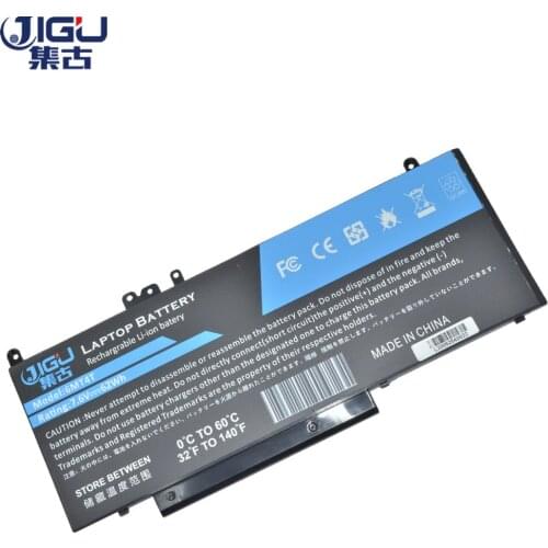 JIGU New Laptop Battery 6MT4T 079VRK R9XM9 HK60W ROTMP 0WYJC2 For DELL For Latitude 14 5000 E5570 E3550 E5270 E5450 Series