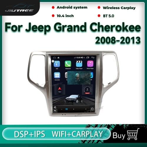 2din Android Car Radio For Jeep Grand Cherokee 2008 2009-2012 2013 Car GPS Navigation Head Unit Multimedia DVD Player Auto Radio