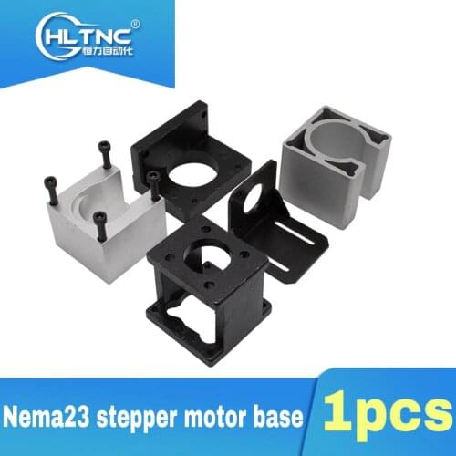 1pcs NEMA 23 57 Stepper Motor Base Bracket Mount Fixed Mounting Seat for CNC Router
