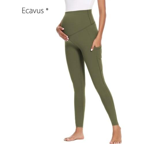 Maternity Womens Maternity Essential Stretch Crop Length Secret Fit Belly Activewear Secret Fit Belly Ankle Skinny Yoga Pants