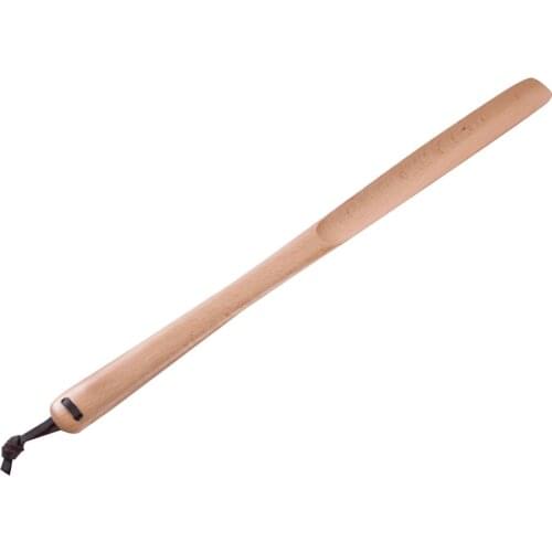 Long Handle Easy Carry Lifter Practical Shoe Horn Durable Aid Tool Home For Boots Wooden Portable Accessories Removal Hotel