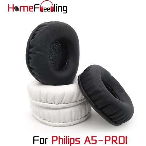 Homefeeling Ear Pads for Philips A5-PROI Headphones Super Soft Velour Sheepskin Leather Ear Cushions Replacement Accessories