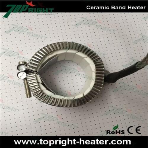 ID100x83mm 380V 1000W Ceramic Band Heater for Plastic Injection Machine