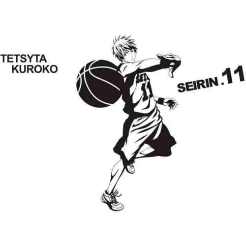 Kuroko no Basket Sticker Anime Cartoon Tetsyta Car Decal Sticker Vinyl Wall Stickers Decor Home Decoration