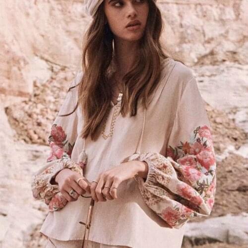 LanLoJer Blouses With Sleeves