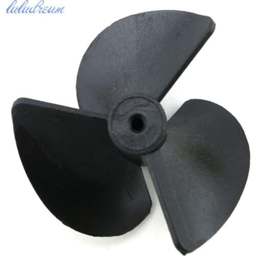 2mm propeller 3-blades propeller three blades nylon plastic paddle for RC boat airplane D 40mm