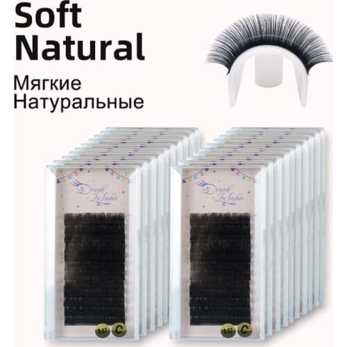 Maynice 20 Boxes Lash Extension Wholesale Individual Lashes Eye Eyelash Extension Fake Eyelash False Lash Mink Eyelash Makeup