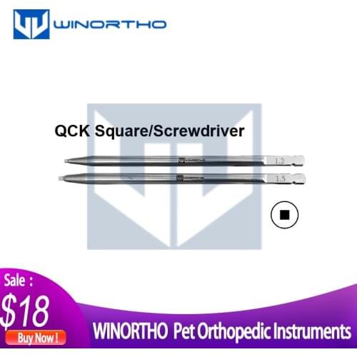 Screwdriver ao qck quick coupling Veterinary Instrument equipments small animal orthopedic vet supply tool wholesalers pet