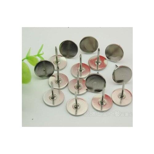 Plane 19*25mm nail smooth nail Upholstery Nail Jewelry Box Wall Door Sofa Furniture Decorative Tack Stud Pushpin