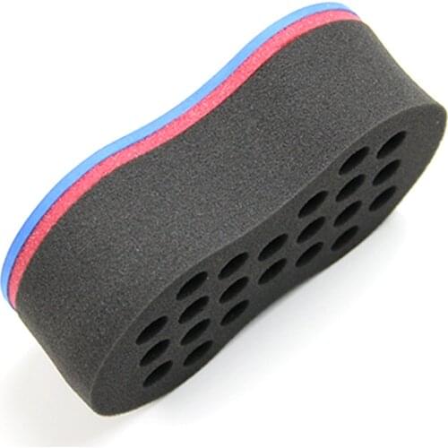 Pro 1 Piece Hairdresser Styling Foam Sponge Africa Mens Hair Twists Sponge For Hairstyling Afro Curl Wave Hair Braiders Tool