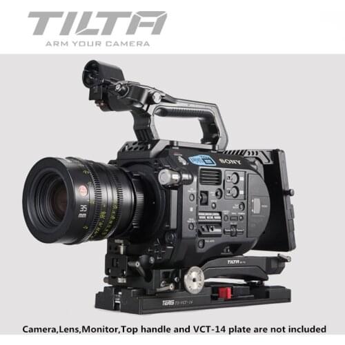 Tilta ES-T15-A FS7 RIG BS-T10 Baseplate+Shoulder Pad+MB-T05 4*4 lightweight matte box+FF-T03 Follow focus for Sony FS7 4k camera
