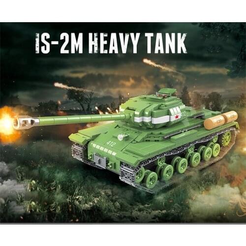 Soviet Tank Series Model Building Blocks Military Tracked chariot Model Blocks Soldier Light weapons Sets Toys For KIDS