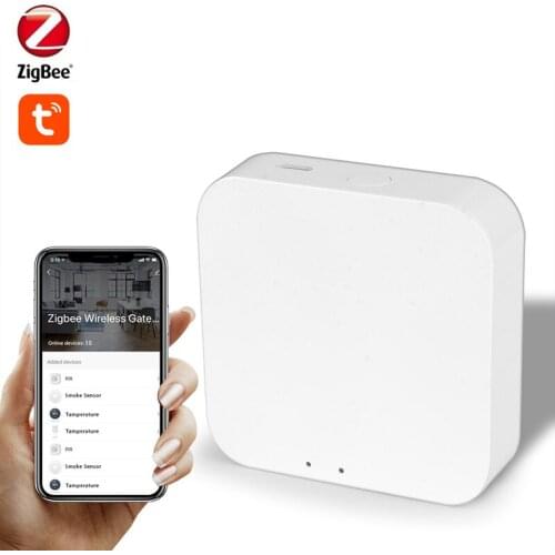 Nice Design Tuya ZigBee Smart Gateway Hub Smart Home Bridge APP Remote Controller Works with Alexa Google Home