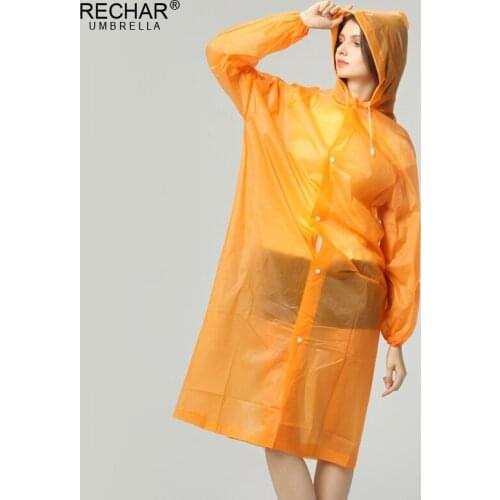 Women Raincoat Transparent Rainwear Girl Rain Coat Impermeable Long Poncho Female Waterproof Rain cape cover Hooded