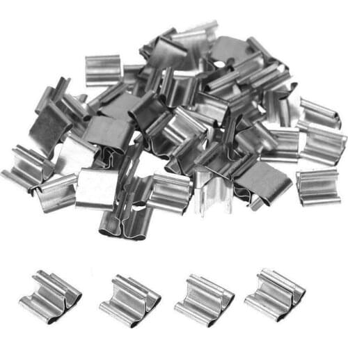 100pcs 16x13x10mm Mini DIY Wood Candle Wick Base Stand Iron Clip Set for Candle Making Tool Supply Soy Parffin Wax