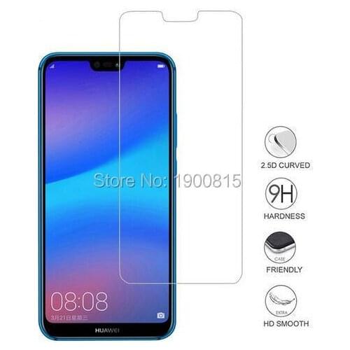 2pcs Tempered Glass For Huawei P20 lite Glasses For Huawei Honor 10 Mate Pro screen protector film case 2.5D P20 Nova 3E P2 Pro