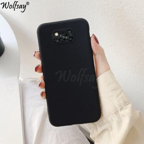 Candy TPU Case For Xiaomi Poco X3 Pro Case Carbon Fiber Solid Color Liquid Case For Xiaomi Poco X3 Pro Cover For Poco F3 X3 Pro