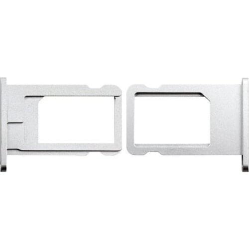 Sim card holder for Apple Iphone 6 Silver Slot ladder cart tray replacement