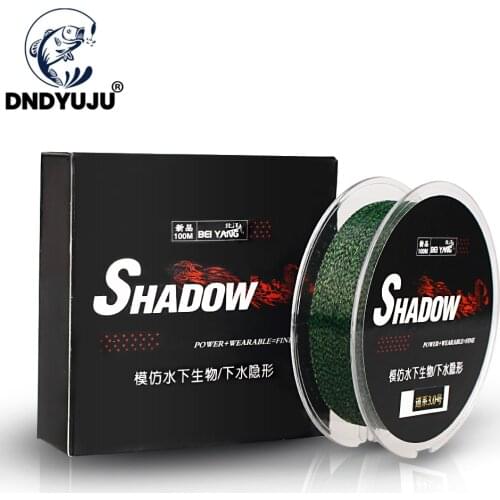 DNDYUJU 100M Invisible Fishing Line Speckle Carp Line Super Strong Spotted Line Sinking Nylon Fly Fishing Line
