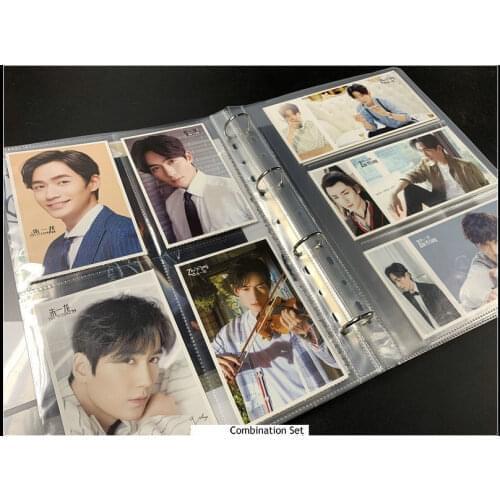 Creative Kpop Card Album A4 Card Stock Binder Postcards Photo Card Holder Multi Size Pocket Sleeves Card Book