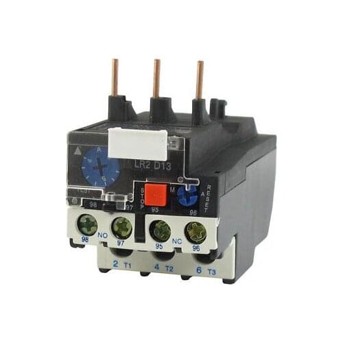 LR2-13 6A 4-6A 3-Phase 1NO 1NC Electric Thermal Overload Relay