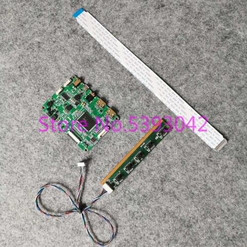 Fit LP133WF2-SPA1/SPL1/SPL2/SPL3/SPL4 WLED input micro USB 5V mini 1920*1080 eDP-30Pin notebook display controller card kit