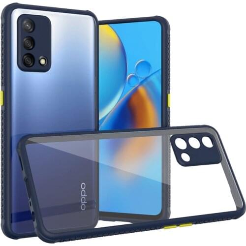 Anti-Fall Clear Case For OPPO A5 A7 A12 A12E A15 A15S A33 A53 A54 A73 A74 A94 Case Oppo Reno 5 Lite 5F 5Z Hard Cover