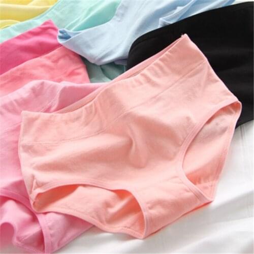 4Pcs Girlss Cotton Blend Panties Briefs Lingerie Shorts For Women Ladies Girls 0707-4