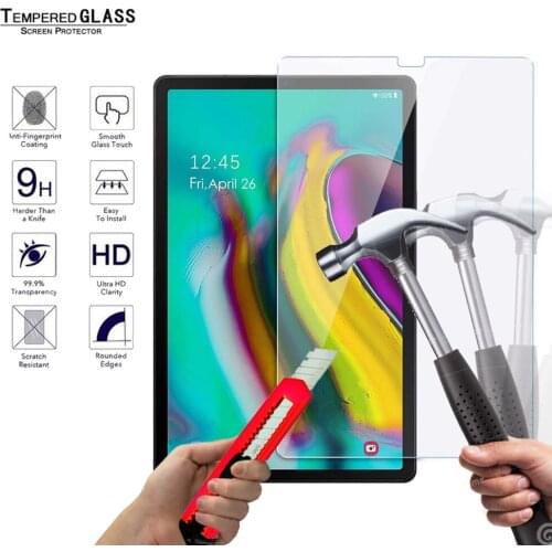 Tablet Screen Protector for Samsung Galaxy Tab S5E T720 T725 10.5 Inch Scratch Proof Tempered Glass Ultra Thin Protective Film