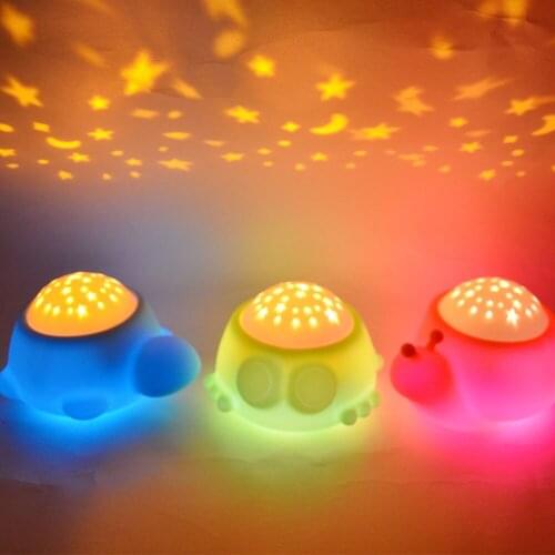 Star projection lamp bedside sleep music lamp USB charging lamp silicone night lamp Golden Forest Star Lamp