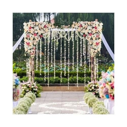 1.2M x 1.2M Peony with roses Wedding Flower Wall Artifical Silk Flower Backdrop Wedding Decoration