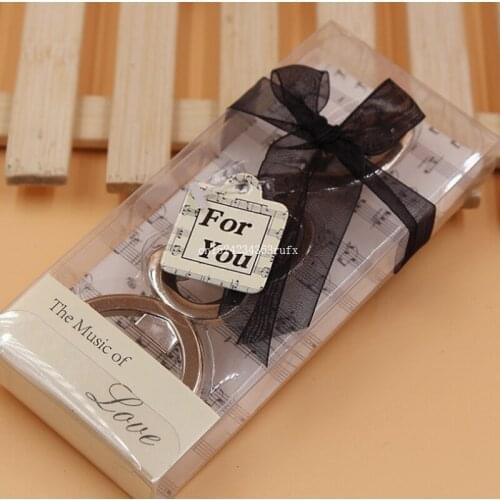400pcs Symphony Musical Note Diamond Bottle Opener Wine Beer Bottle Openers Wedding Favors Bar Party Gifts Kithcen Accessories