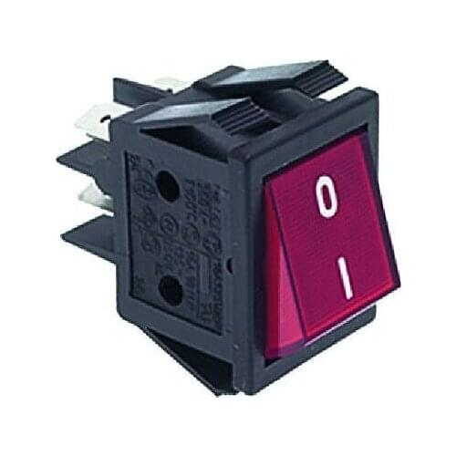 ASTORIA CMA 18212 Red Bipolar Switch 250v 16a