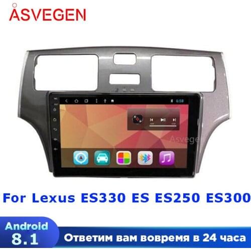 Android 8.1 Car Multimedia Player For Lexus ES330 ES ES250 ES300 With Car Multimedia Stereo Audio Sat Nav In dash Head Unit