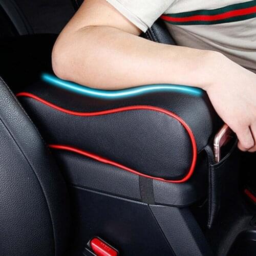 Memory Foam Car Hand-held Box Mat Increased Armrest Box Mat 30*16CM-Beige 5 Color New 1pc