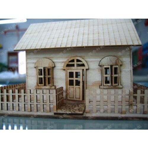 Eur Classic log cabin model the Sweet Hut Wooden model kits