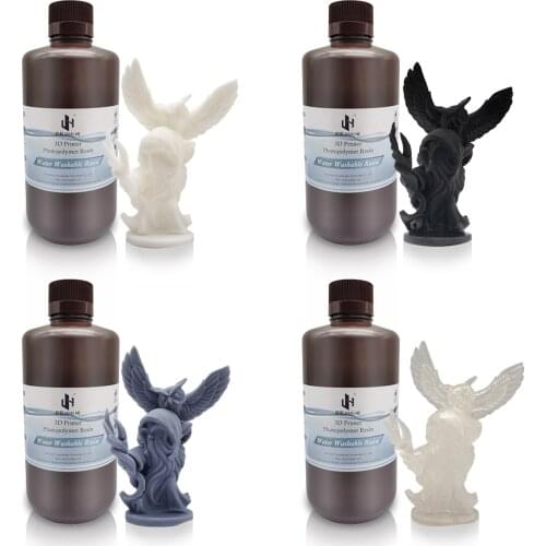 Jamghe Water Washable Low Odor Resin 3D Printer Cleaner For Esun 3D Printer Resin 3D 405Nm Resin