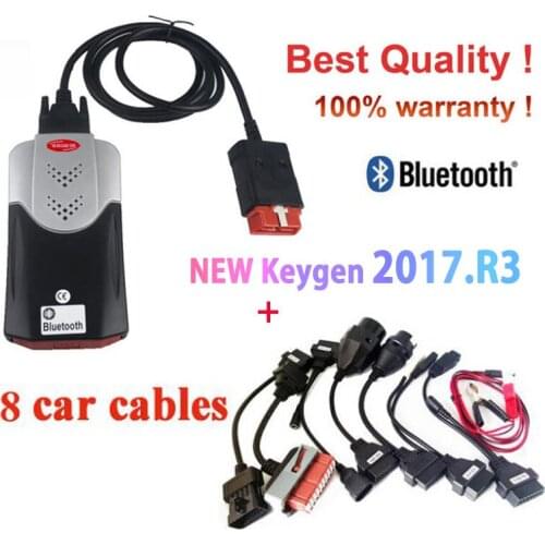 2021 Best VD tcs Bluetooth 2017.R3 with Keygen for Delphis Car Truck Obd Obd2 Scanner Tool 2017.R1 2016.R0
