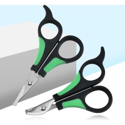 Pet Nail Clipper Scissors Cat Dog Toenail Scissors Trimming Scissors Animal Grooming Tools Pet Supplies Home Nailclippers 2020