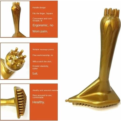 Meridian Brushing Five Elements Meridian Massage Brushing Triangle Brushing Movable Tendons To Warm Essential Massager Tool