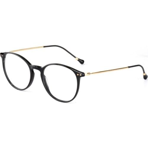 Meelleem Round Eyeglass Frames