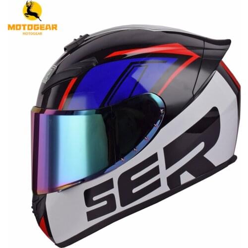 Motorcycle Helmet Men Full Face Helmet Moto Riding ABS Material Motocross Helmet Motorbike DOT Certification Casco Moto