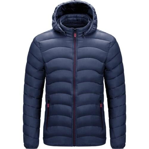 Men 2021 Winter Warm Waterproof Thick Jacket Parkas Coat Men Autumn Windproof Jacket Slim Parkas Jacket Men Streetwear