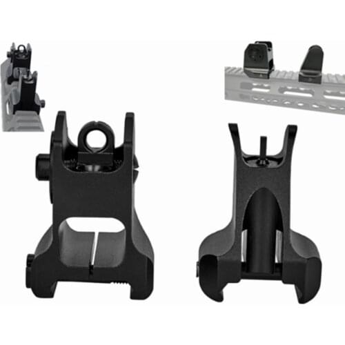 1 Pair Fixed Front Rear Iron Sight Set Rapid Backup Sights Tactical Scope For Hunting Shooting Accessories